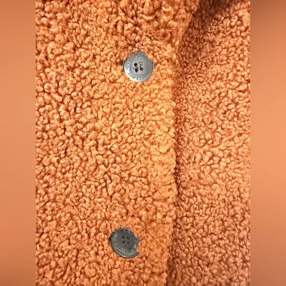 Sam Edelman Rust Teddy Jacket - Picture 3 of 9